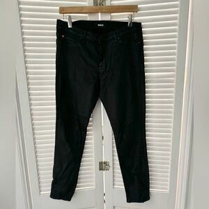 Hudson Natalie Super Skinny Black Jeans
